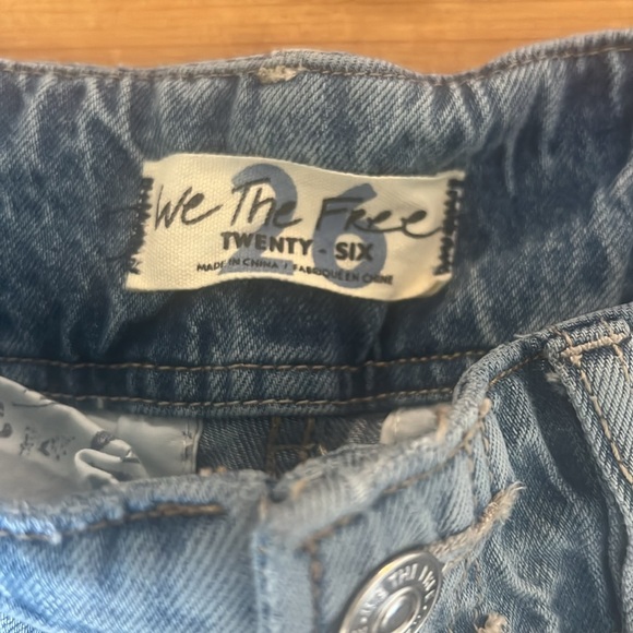 Free People Brea Denim Trouser size 26 - Picture 4 of 4